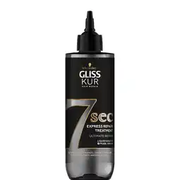 De Online Drogist Schwarzkopf gliss kur 7sec ultimate repair 200ml aanbieding