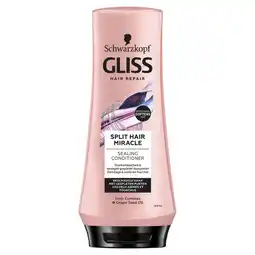 De Online Drogist Schwarzkopf gliss kur gliss split hair miracle conditioner 200ml aanbieding