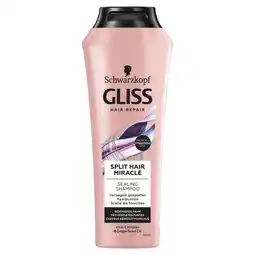 De Online Drogist Schwarzkopf gliss kur gliss split hair miracle shampoo 250ml aanbieding