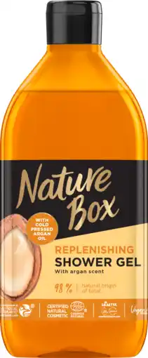 De Online Drogist Nature box replenishing shower gel 385ml aanbieding