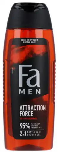 De Online Drogist Fa douchegel attraction force men 250ml aanbieding