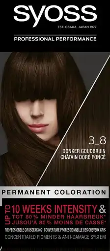 De Online Drogist Syoss color salonplex 3-8 donker goudbruin 1st aanbieding