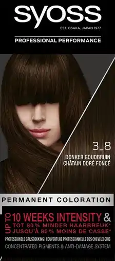 De Online Drogist Syoss color salonplex 3-8 donker goudbruin 1st aanbieding