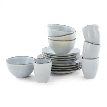 fonQ Mica decorations tabo serviesset 16-delig - grijs aanbieding