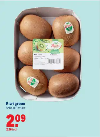 Makro Kiwi green aanbieding