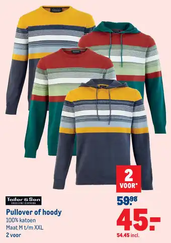 Makro Pullover of hoody aanbieding