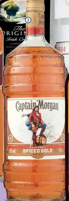 Makro Captain Morgan Spiced rum aanbieding