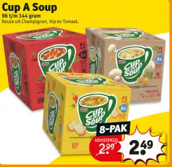 Kruidvat Cup A Soup 8-pak aanbieding