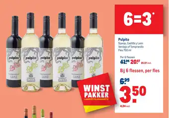 Makro Pulpito 750 ml aanbieding