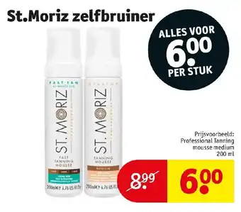 Kruidvat St.Moriz zelfbruiner 200ml aanbieding