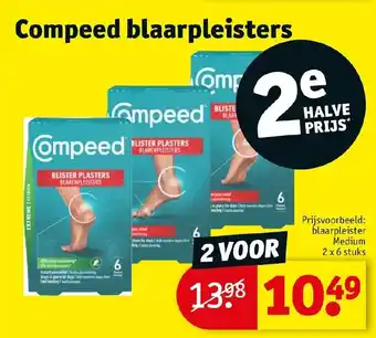 Kruidvat Compeed blaarpleisters aanbieding