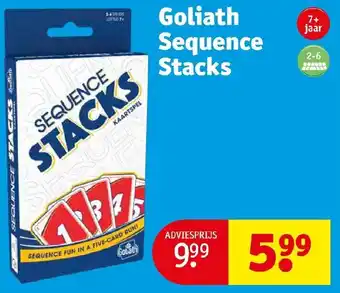 Kruidvat Goliath Sequence Stacks aanbieding