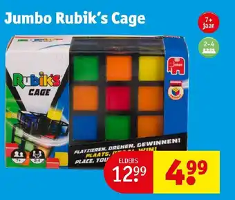 Kruidvat Jumbo Rubik's Cage aanbieding