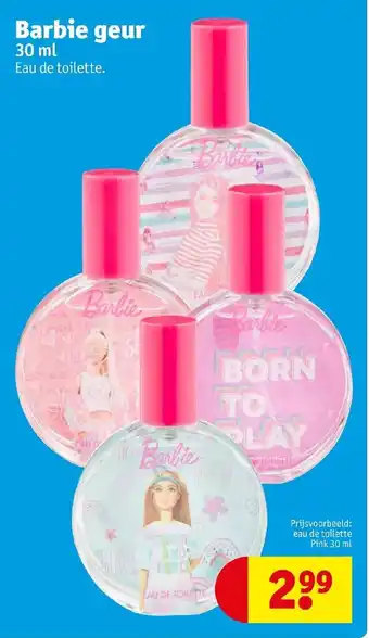 Kruidvat Barbie geur 30 ml aanbieding