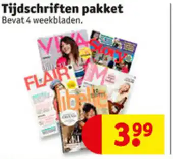 Kruidvat Tijdschriften pakket aanbieding