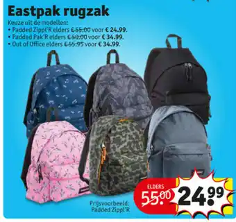 Kruidvat EASTPAK Rugzak aanbieding