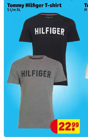 Kruidvat Tommy Hilfiger T-shirt St/m XL aanbieding