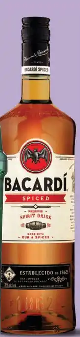 Makro Bacardi Carta Blanca of Spiced aanbieding