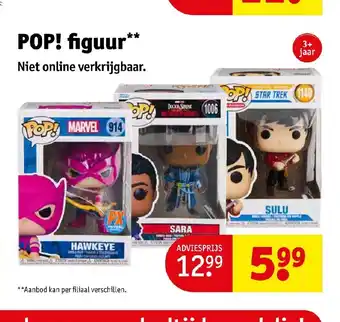 Kruidvat POP! figuur** aanbieding