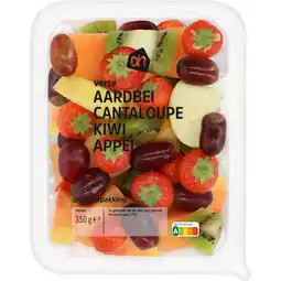 Albert Heijn Ah aardbei, cantaloupe, kiwi, appel aanbieding