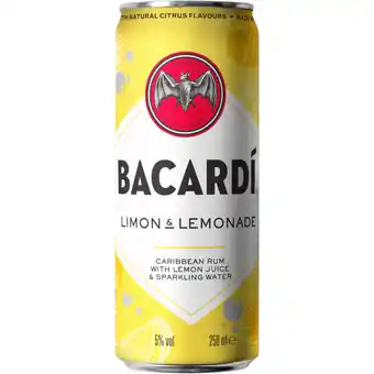 Albert Heijn Bacardi limon & lemonade aanbieding