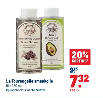 Makro La Tourangelle smaakolie 250 ml aanbieding