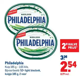 Makro Philadelphia aanbieding