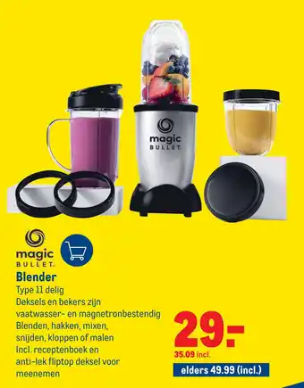 Makro Blender Type 11 delig aanbieding