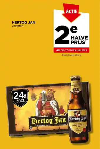 Jumbo HERTOG JAN 2 kratten aanbieding