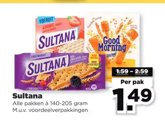 PLUS Sultana aanbieding