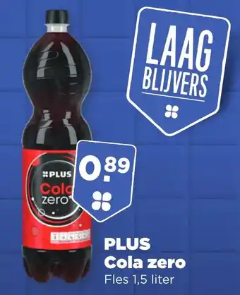 PLUS Plus cola zero aanbieding