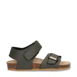 Wehkamp Break true leren sandalen groen aanbieding
