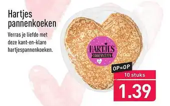 ALDI Hartjes Pannenkoeken aanbieding