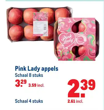 Makro Pink Lady appels aanbieding