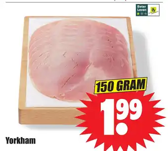 Dirk Yorkham 150g aanbieding