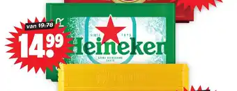 Dirk Heineken Silver Krat 24 flessen. aanbieding