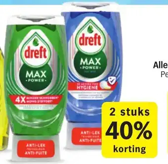 Albert Heijn Alle Dreft handafwas aanbieding