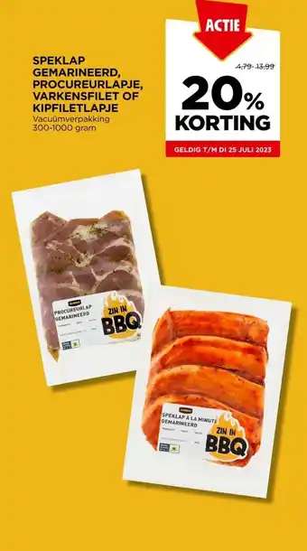 Jumbo Speklap aanbieding