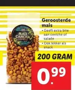 Lidl Geroosterde aanbieding