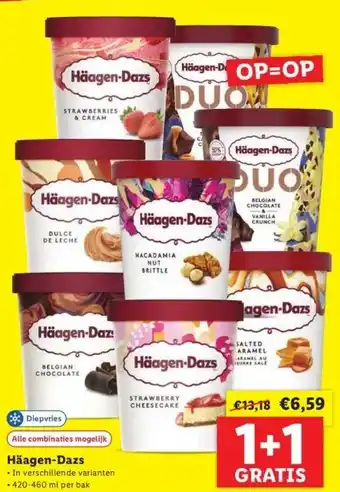 Lidl Häagen-dazs aanbieding