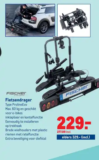 Makro Fietsendrager Type ProlineEvo aanbieding