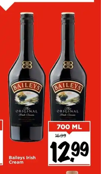 Vomar Voordeelmarkt Baileys Irish Cream 700 ml aanbieding