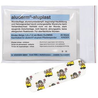 Conrad Söhngen 1009921 aluderm -aluplast navulset dispenser clown à 25 stuks aanbieding