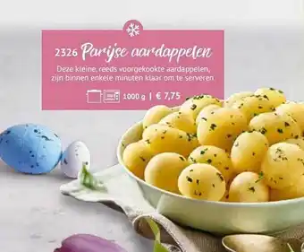 Bofrost Parijse Aardappelen 1000 gram aanbieding