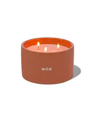 HEMA Hema geurkaars wild ø11x7.5 aanbieding