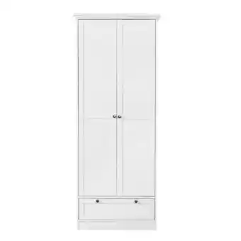 Leen Bakker Legkast vera 2-deurs - wit - 200x80x39 cm - leen bakker aanbieding