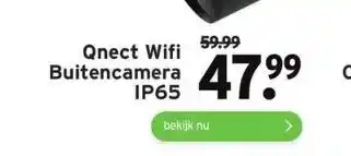 GAMMA Qnect wifi buitencamera ip65 aanbieding