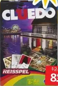 Boekenvoordeel Cluedo reisspel aanbieding