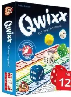 Boekenvoordeel Qwixx aanbieding