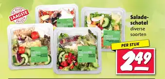 Nettorama Salade-schotel diverse soorten aanbieding